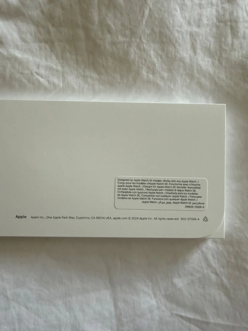 NEW Unopened Apple Watch Starlight Sport Band 40mm (S/M)